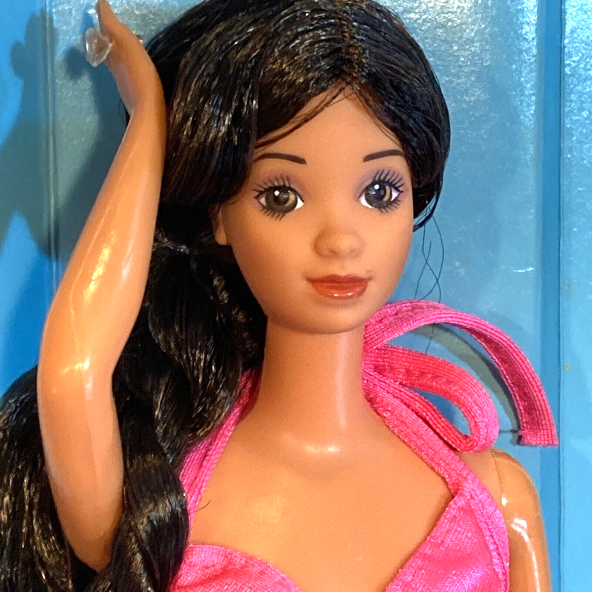 1982 Vintage Twirly Curls Barbie Doll Rare Hispanic Version #5724