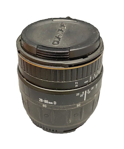 Nikon F60 SLR 35mm Film Camera AF Sigma Zoom Aspherical 28-80mm F3