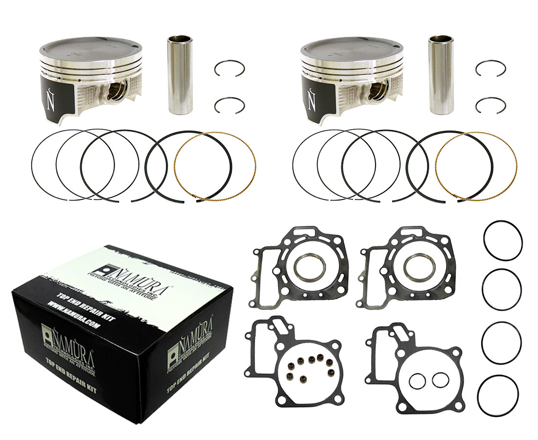 Namura NA-20075-BK Top-End Rebuild Kit for Kawasaki KVF750