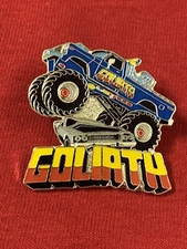 Goliath Monster Truck collectible lapel pin, tie tack, hatpin museum 4X4
