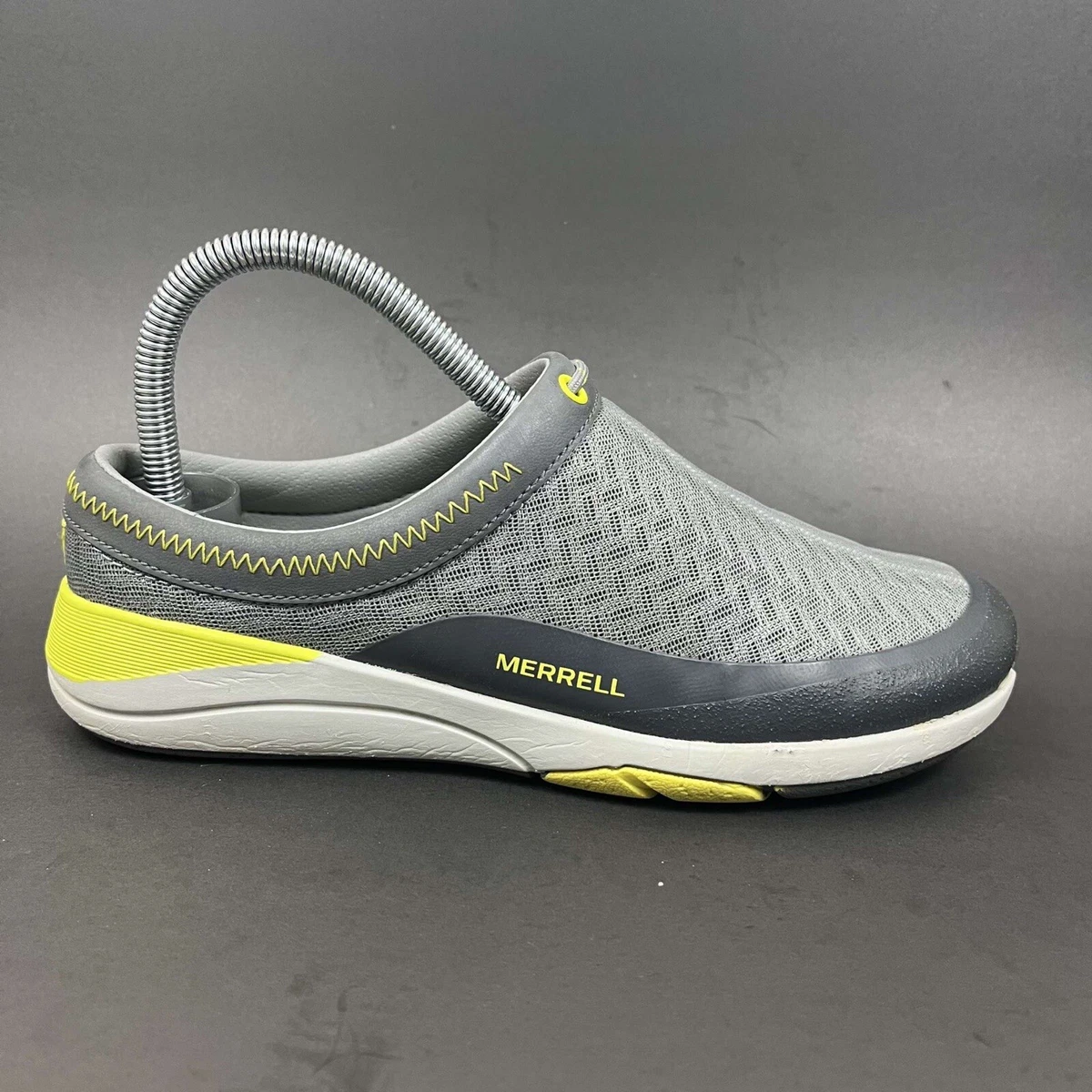 spektrum fotografering til bundet Merrell Womens Mesh Applaud Slip On Mules Casual Hiking Shoes Gray J03338  Sz 6.5 | eBay