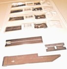 Metal Utility Knife Cardboard Box Cutter Single Edge Razor Blades Steel 5 Pieces — photo 4