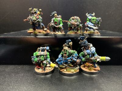Warhammer 40k Orks Deathskulls shootas 6 models well models | eBay