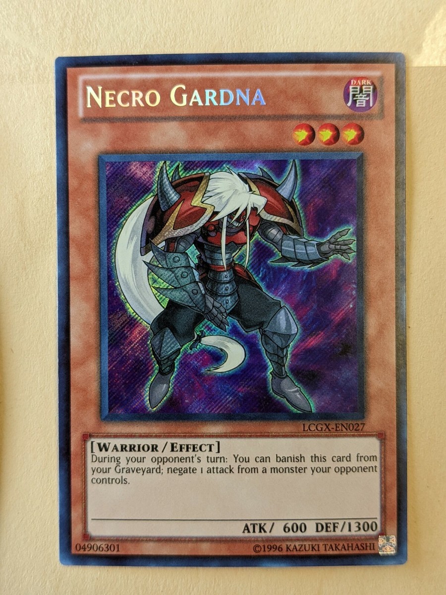 NECRO GARDNA-YUGIOH-UNLIMITED SECRET RARE-LCGX-EN027 | eBay