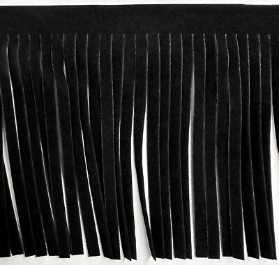 4'' Faux Suede Fringe Trim - 5 Continuous Yards!