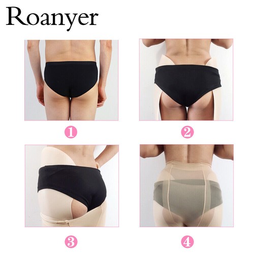 Roanyer Hip Pads Silicone Crossdresser Enhancer Buttocks Lifter Body Shapewear - Picture 12 of 14