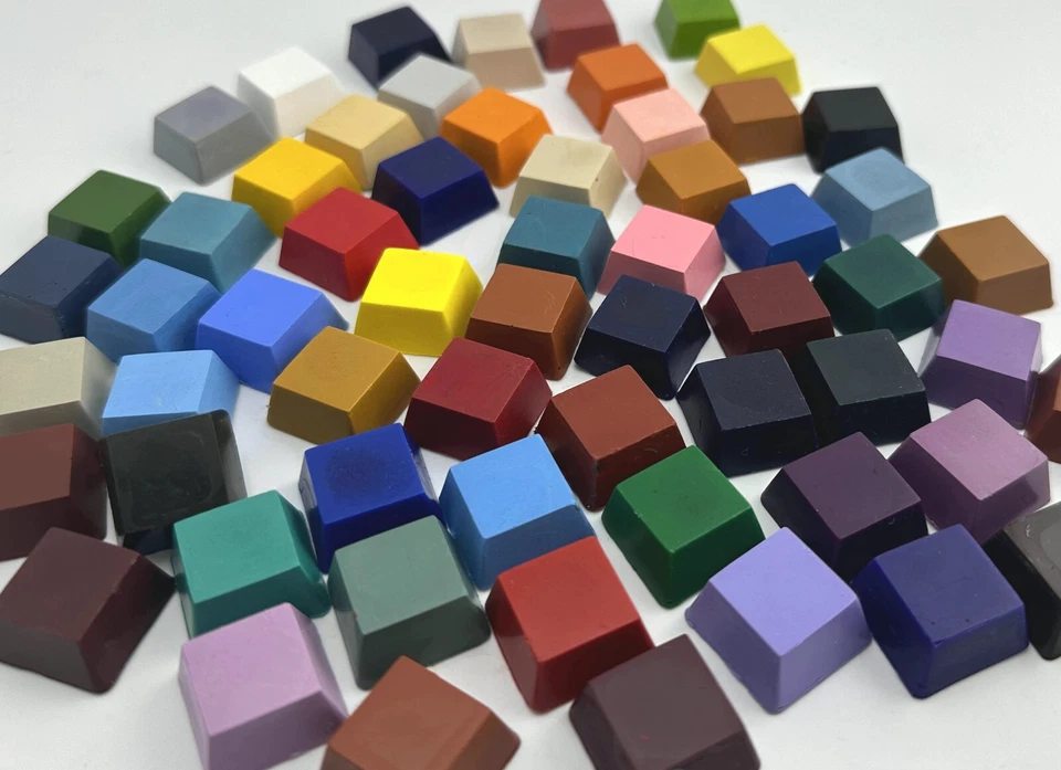 set campioni colore vernice encaustica fatta a mano - formato 3ml una cinquanta varietà di colori - Immagine 2 di 4