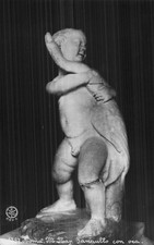 ITALY ROME STATUE OF BACCHUS WITH A GOOSE