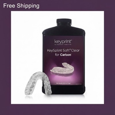 KeySplint Soft Clear For 3D Carbon Printers 1KG Resin Mouth & Night Guards