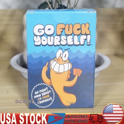 Go Fuc Yourself The Adult Go Fish Game You've Always Wanted Hilarious Card Game