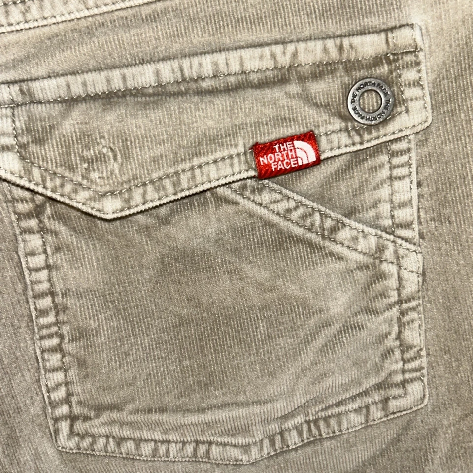 Pantalones Cortos Granola The North Face Para Mujer 10 S Pana Corte Bota Gris Nuevo sin Etiquetas   Foto 2 de 4