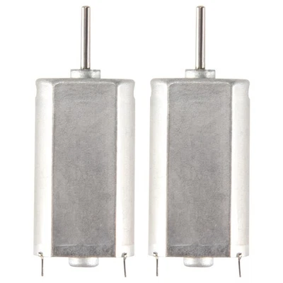 3X(2Pcs DC 9V 30800RPM 2Mm Dia Shaft High Speed Model Airplane DC Motor R9O6) - Photo 1/4