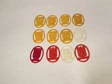 German WHW City Shields Badges WWII Winterhilfswerk Lot of 12 #3A