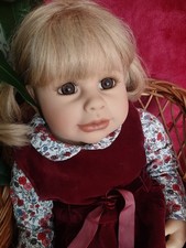 Künstlerpuppe "Anne"  Monika Peter Leicht