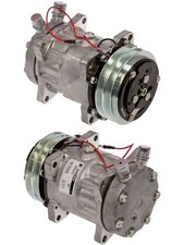 New Oem Sanden 4663 Ac Clutch And Compressor 2 Grv 12v 125mm