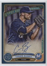 2019 Topps Gypsy Queen Auto Indigo /150 Corbin Burnes #GQA-CB Auto fm0