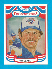 1984 Donruss Diamond Kings #19 Jim Clancy NM-MT+ MINT *CENTERED* Blue Jays