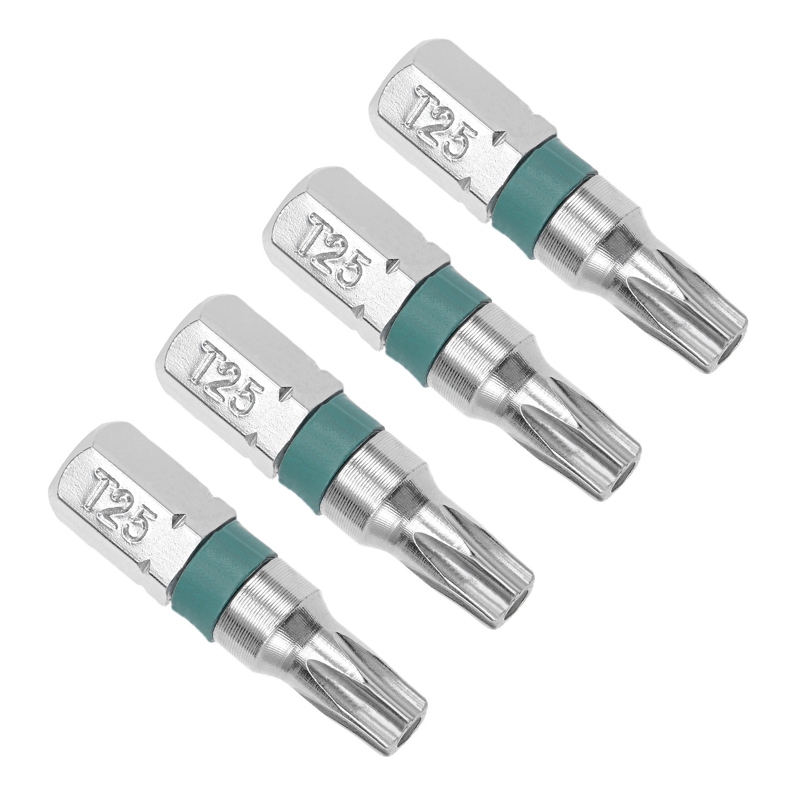 4pcs T25 Torx Security Screwdriver Bits 1/4