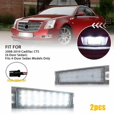 LED White SMD For 2008-2010 Cadillac CTS 4-Door Sedan Number License Plate Light
