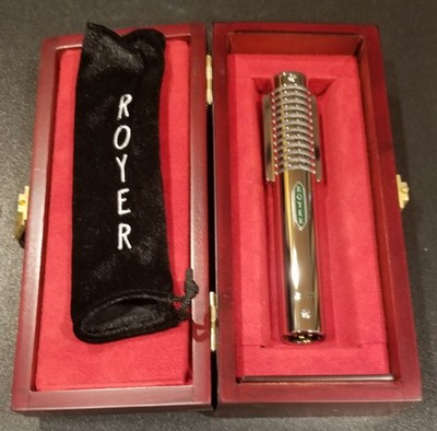 Royer Labs R-121 PLATINUM MIC - RARE, ONLY 200 MADE - COLLECTOR EDITION