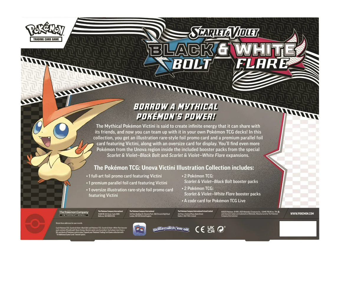 Pokémon Trading Card Unova Victini Illustration Collection Box | eBay