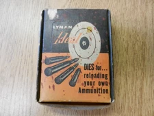 Lyman Ideal Tru-Line Jr 30-30 Die Set In Original Box Used