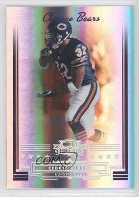 2006 Donruss Threads Century Proof Silver 81/100 Cedric Benson #147 9bp