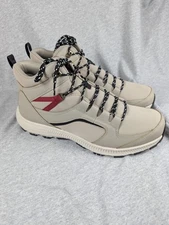 Columbia Re Peak Mid Mens 13 Canvas Tan Black Hiking Boots