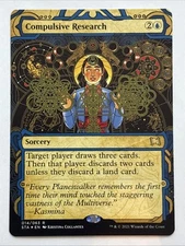 MTG Strixhaven: Mystical Archives Compulsive Research Foil Etched 014/063 LP R