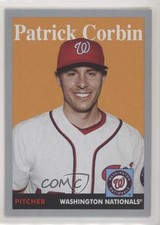 2019 Topps Archives 1958 Design Silver 89/99 Patrick Corbin #2 0t2