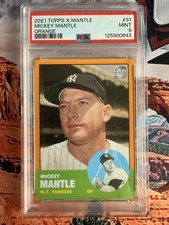 2021 Topps X Mickey Mantle Collection Baseball Cards Checklist 31