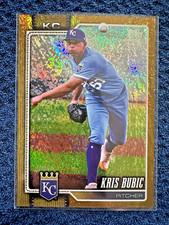Kris Bubic 2026 Topps Series 1 Gold Holo Foil 47/50 SP #58 Royals