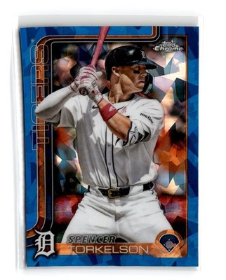Spencer Torkelson 2025 Topps Chrome Update Sapphire Edition #USC27 