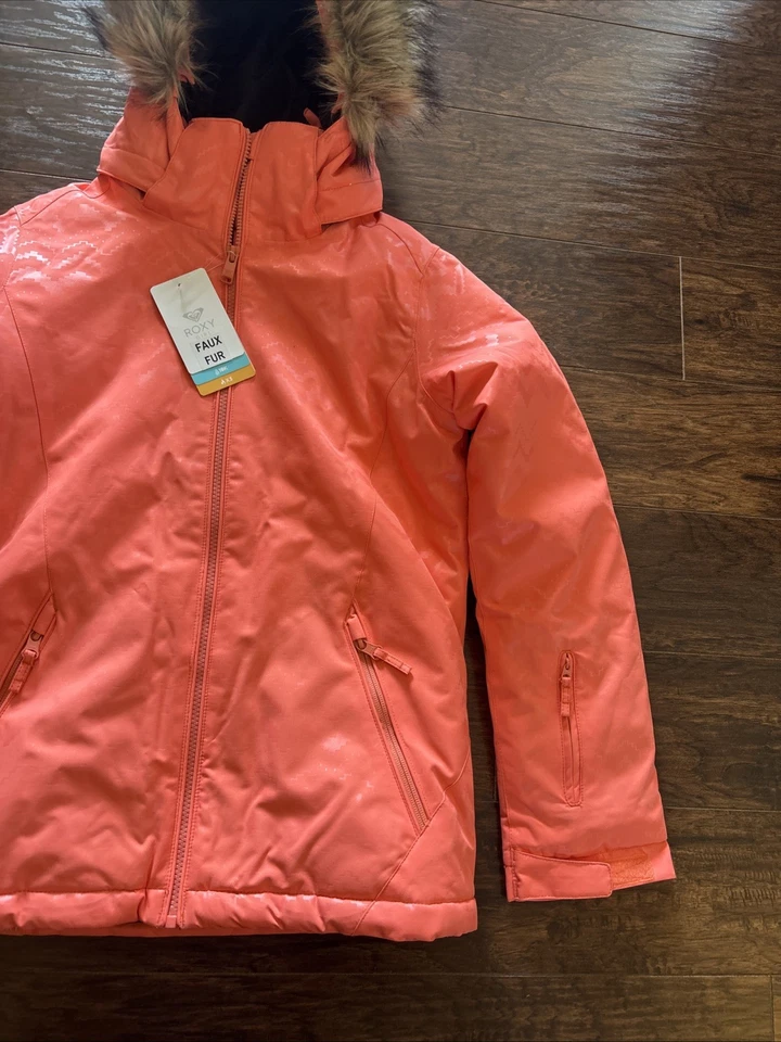Chaqueta Esquí Niña Roxy Talla 14/XL Color Coral Foto 4 de 4