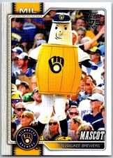 2026 Topps Mascots #M-27 Barrelman Milwaukee Brewers