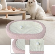 Cat Scratcher Bed Sisal Scratch Pad Nest for Indoor Summer Puppy and Kitten