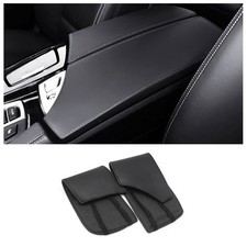 2x Mittelkonsole Armlehne Leder Armrest Abdeckung Für BMW 5er F10 F18 2011-2017