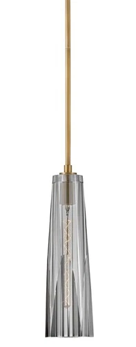 Fredrick Ramond FR31107-SM Cosette 1 Light 5"W Mini Pendant - Brass - Picture 1 of 2