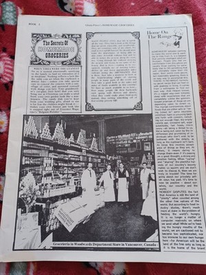 Vintage Gloria Pitzer's The Secrets of Homemade Groceries - Book 5 Hard to Find