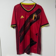 2020-22 Adidas Belgium Home Football Shirt Soccer Jersey Men's M size EJ8546