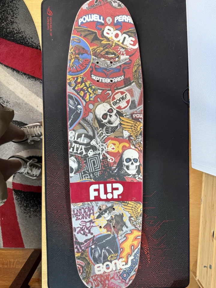 Flip Lance Mountain Boarding Pass Skateboard Deck 9” Wide - Image 4 of 4