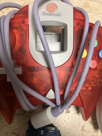 3 Sega Dreamcast Official OEM Red & Green And White Vmu Controllers Lot