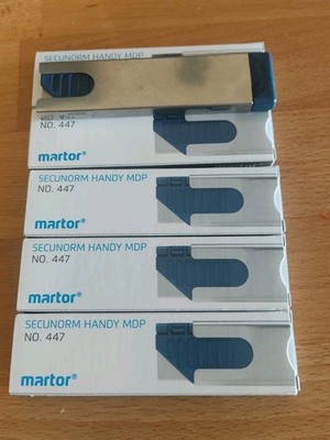 5 martor Secunorm Handy MDP, No. 447, Sicherheitsmesser, Metalldetektierbar.