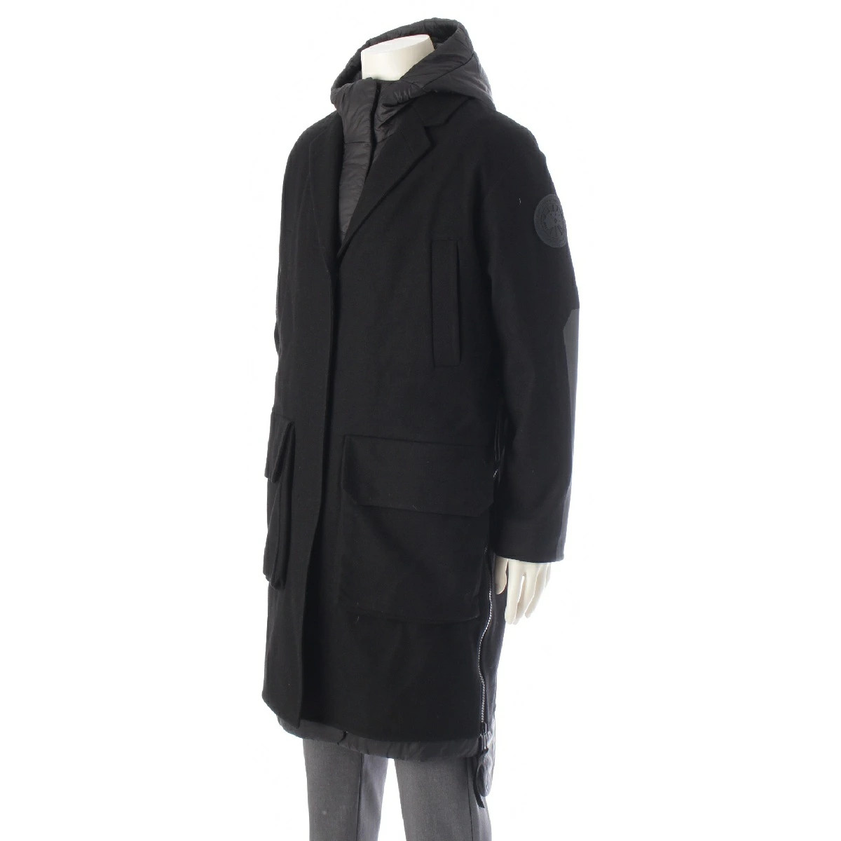 Canada Goose BRANTA wool loro piana storm system 2WAY layered down coat outerwea thumbnail 2
