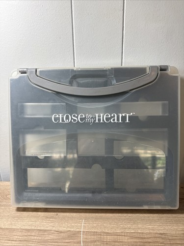CLOSE TO MY HEART Embellishment Storage case/ Acrylic Stamps D1