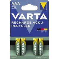 Varta 56813 101 404 1X4 Varta Recharge Accu Recycled 800 Mah Aaa Micro Nimh