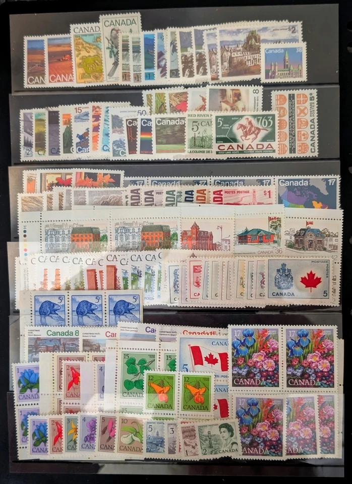 Stamps Canada Mixture Mint Sets 150+ - Image 1 of 1