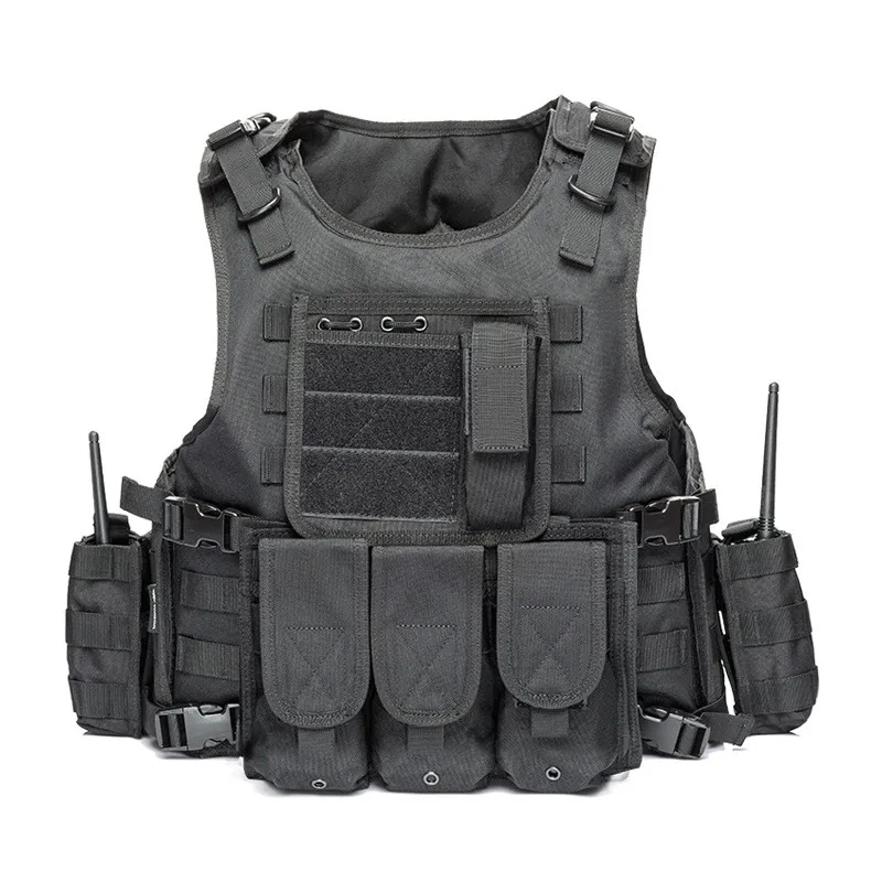 Outdoor Tactical Vest Military Hunting Airsoft Combat Protective Gear Adjustable