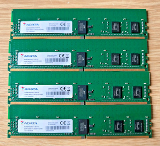 4 x ADATA DDR4 2400 8GX9 R DIMM Server RAM AD4R240038G17 BHYA