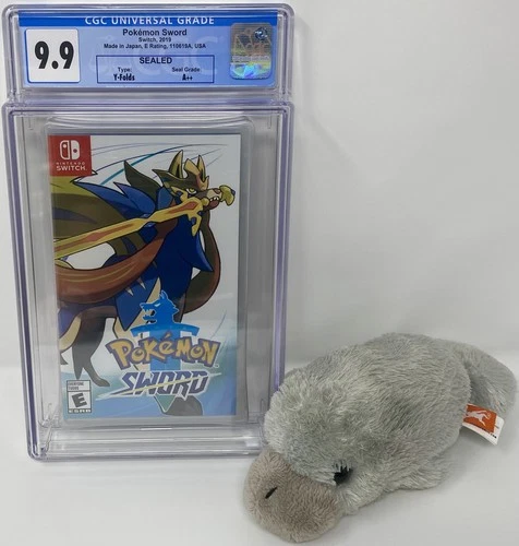 CGC Graded Pokemon Sword NEW Nintendo Switch (1022778001, 9.9 A++)